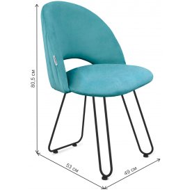 Стул на металлокаркасе SHT-ST34-1/S106