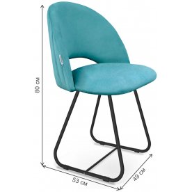 Стул на металлокаркасе SHT-ST34-1/S38