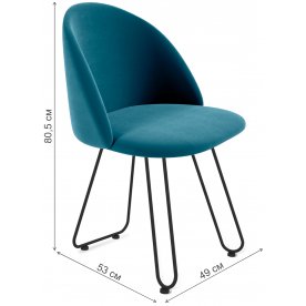 Стул на металлокаркасе SHT-ST35/S106