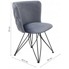 Стул на металлокаркасе SHT-ST36-3/S113