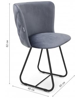 Стул на металлокаркасе SHT-ST36-3/S38