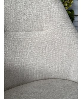 Стул на металлокаркасе Stamen davis retro bliss 02 светло-бежевый / черный