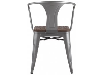Стул на металлокаркасе Тиоли Арм Вуд