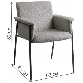 Стул на металлокаркасе Oxford FSC2261