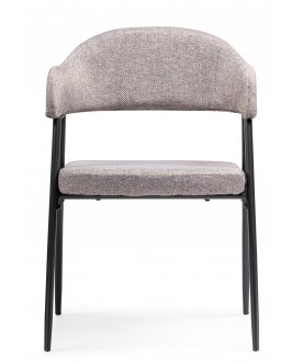 Стул-кресло Twin gray / black