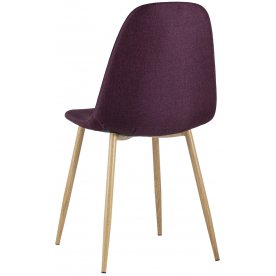 Стул на металлокаркасе Валли фиолетовый
