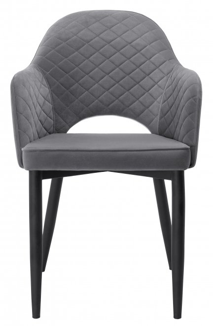 Стул на металлокаркасе Vener gray new