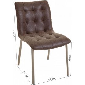 Стул на металлокаркасе Venus