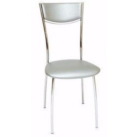 Стул Омега 4 с мягким сиденьем и спинкой из искусственной кожи