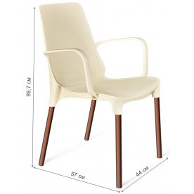 Стул на металлокаркасе SHT-S76/S424