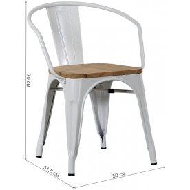 Стул на металлокаркасе Тиоли