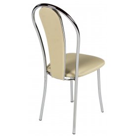 Стул Vimo кремовый / хром