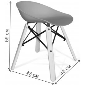 Пластиковый стул SHT-ST19/S70