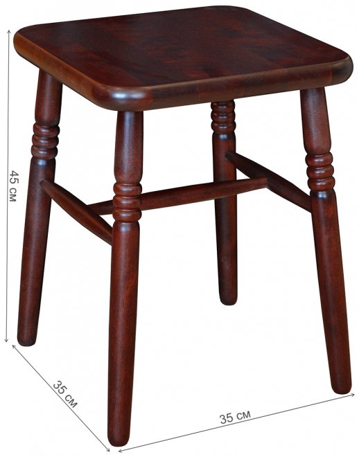 Табурет Классика махагон