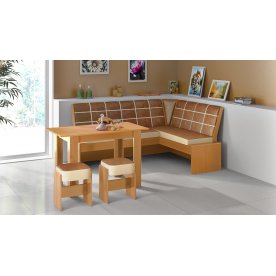 Кухонная скамья Кантри Т1 исп.2 МФ-105.022 ольха