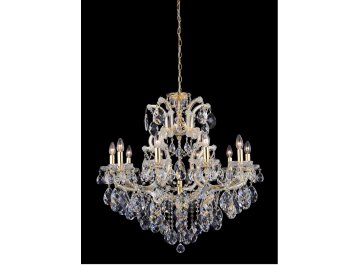 Люстра ISABEL SP11 GOLD/TRANSPARENT