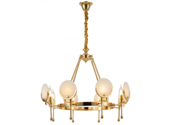 Подвесная люстра LDP 8010-8 F.GD