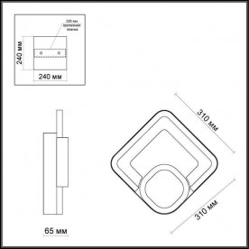Бра Leo 4023/36WL