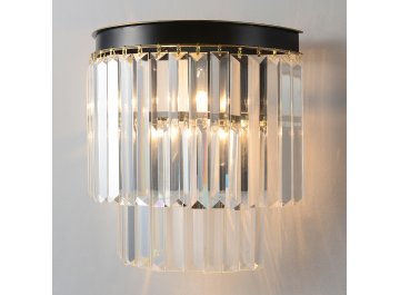 Хрустальное бра MAXIME AP2 BLACK