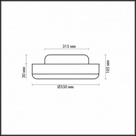 Накладной светильник Yun 2177/2C