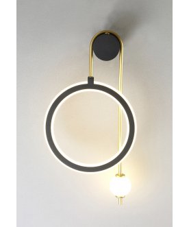 Настенный светильник CORIDA AP25W LED BLACK/GOLD
