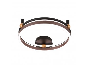 Диодный потолочный светильник FERNANDO PL48W LED COFFEE/BLACK