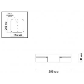 Потолочный светильник Laconis 3538/4LC