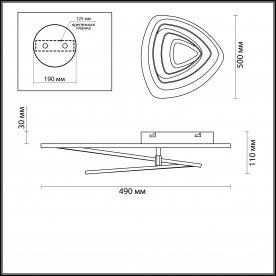 Потолочный светильник Levels 4424/99CL