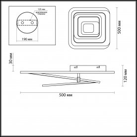 Потолочный светильник Levels 4426/99CL