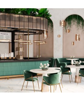 Светильник AMARILLO SP18W LED BRASS