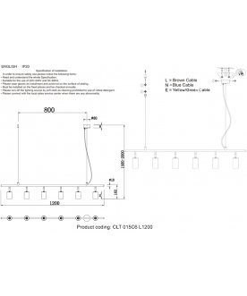 Потолочный светильник RIVO