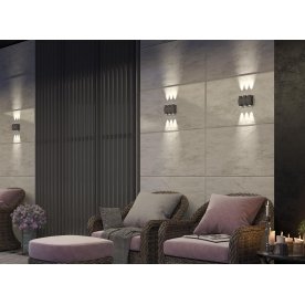 Уличный настенный светильник 358567