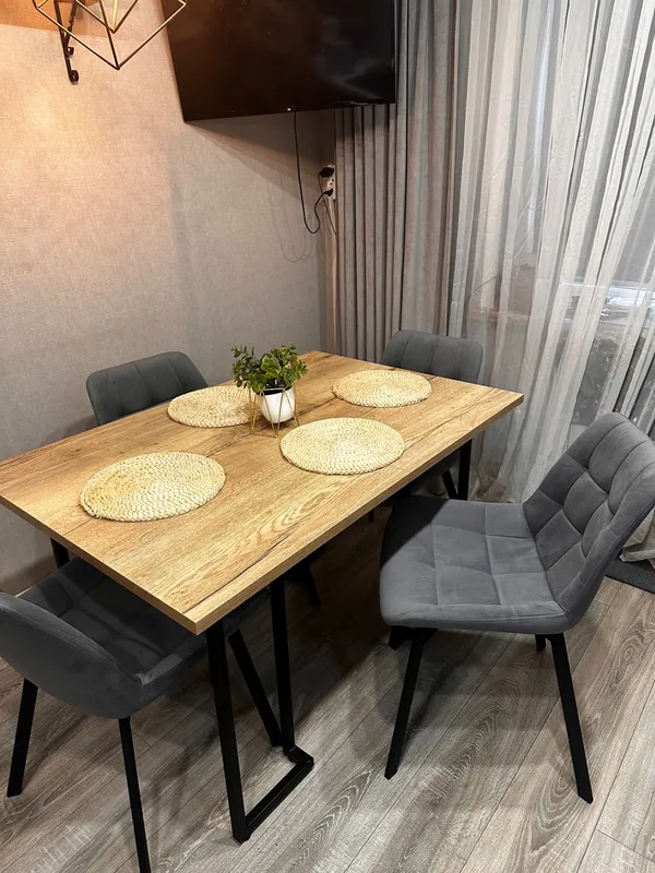 Комплект стульев Стронг 4 шт темно-серый / черный фото покупателя 168