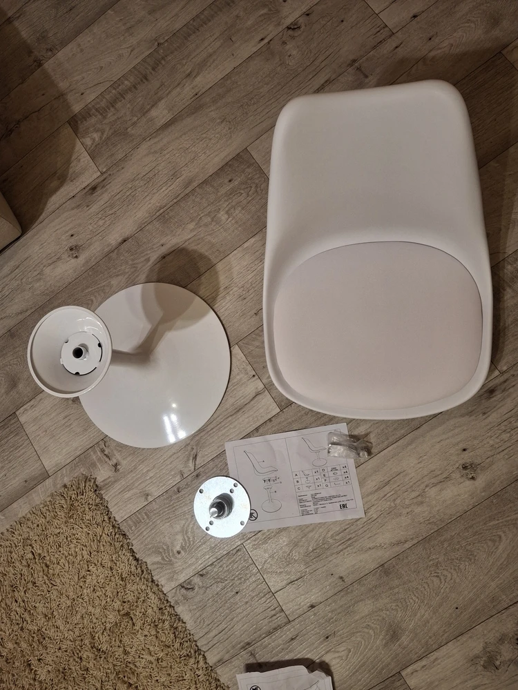 Стул Tulip white фото покупателя 5