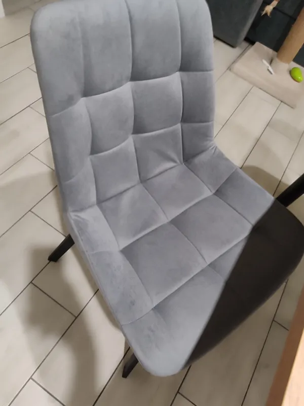 Комплект стульев Стронг 4 шт темно-серый / черный фото покупателя 150