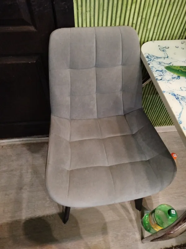 Комплект стульев Стронг 4 шт темно-серый / черный фото покупателя 51