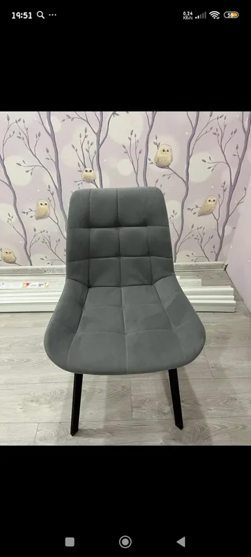 Комплект стульев крутящихся Форт 2 шт розовый (hl 41) / 1П белый каркас фото покупателя 113