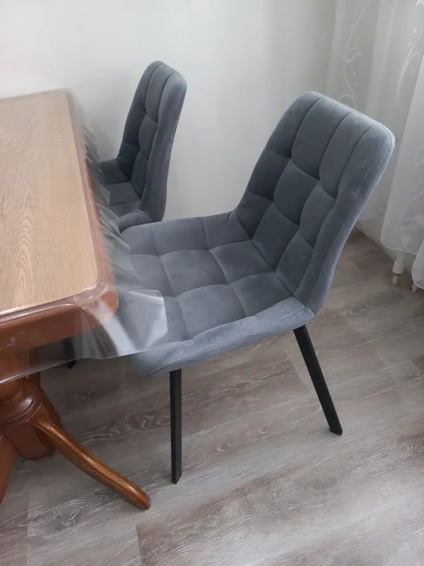 Комплект стульев крутящихся Форт 2 шт розовый (hl 41) / 1П белый каркас фото покупателя 41