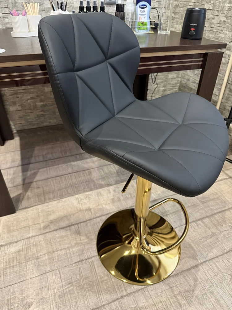 Барный стул Trio white / chrome фото покупателя 9
