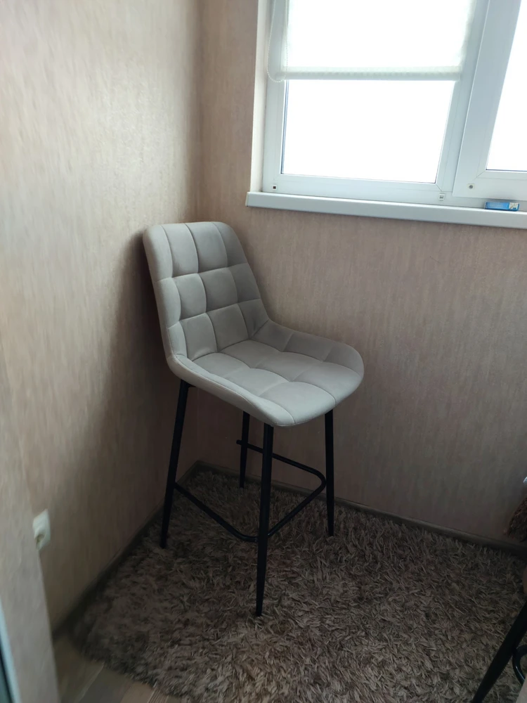 Полубарный стул Челси фисташковый (zd 651) / черный фото покупателя 47