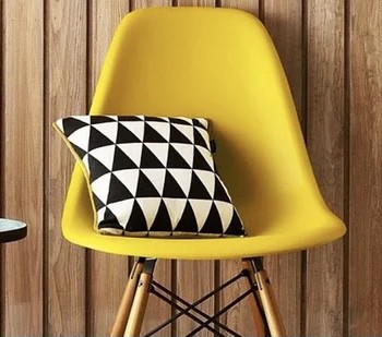 Пластиковый стул Eames PC-015 серо-голубой / дерево фото покупателя 368