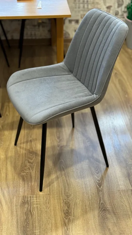 Стул на металлокаркасе Седа К velvet lux 76 / черный фото покупателя 37