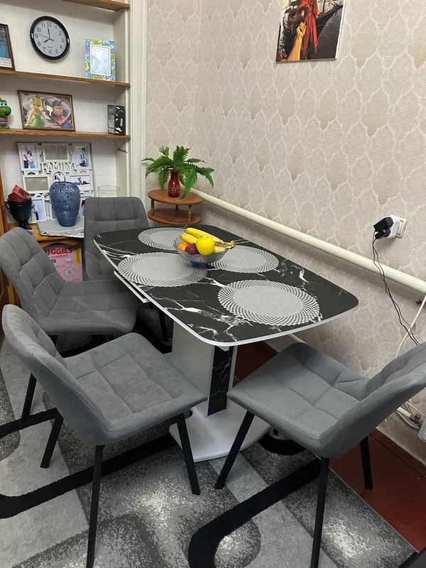 Комплект стульев Стронг 4 шт темно-серый / черный фото покупателя 141