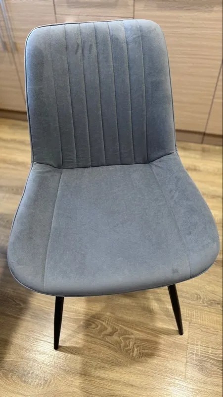 Стул на металлокаркасе Седа К крутящийся светло-серый  / белый фото покупателя 34