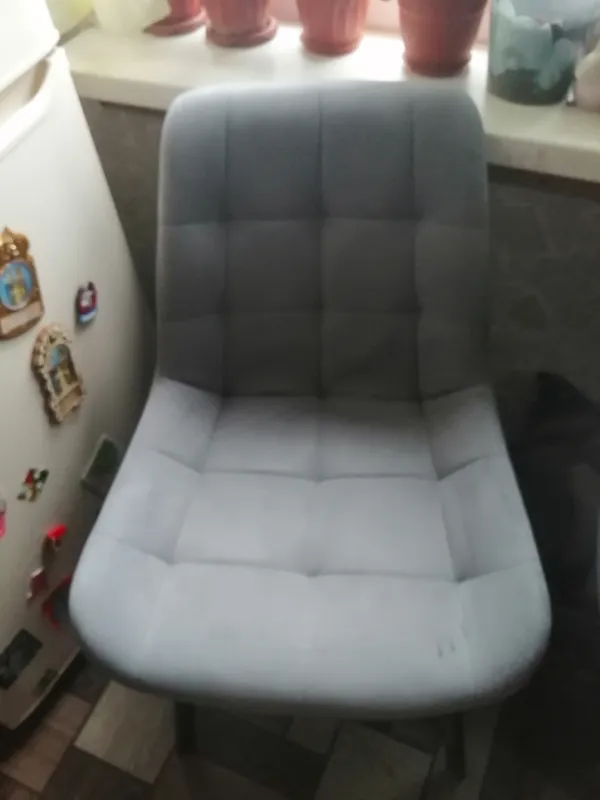 Комплект стульев Стронг 4 шт темно-серый / черный фото покупателя 159