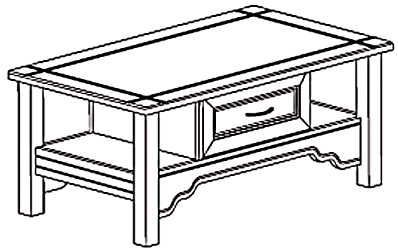 Журнальный столик Флоренция 670