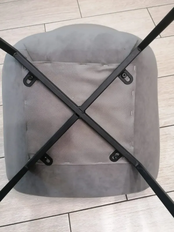 Комплект стульев крутящихся Форт 2 шт розовый (hl 41) / 1П белый каркас фото покупателя 59