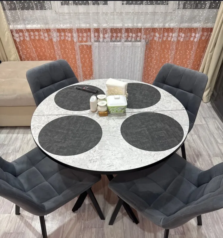 Комплект стульев Стронг 4 шт темно-серый / черный фото покупателя 132