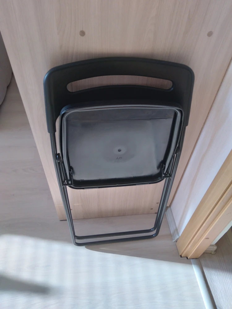 Пластиковый стул Fold складной white фото покупателя 7
