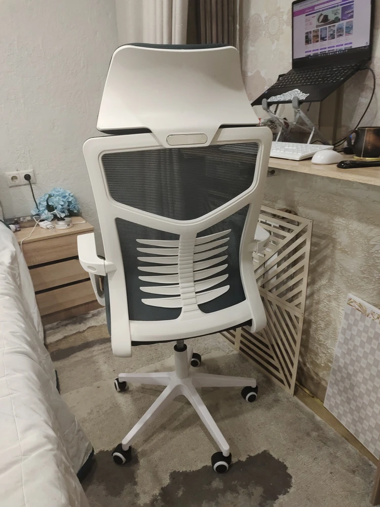 Компьютерное кресло Montana light gray / white фото покупателя 34